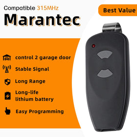 AKVF dual-button remote for two garage doors