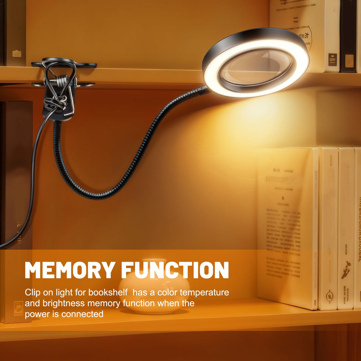 Akynite 3-color modes lighting for different tasks