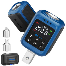 ALAIAL digital torque adapter 1/2 inch drive shows precise torque readout for calibration.