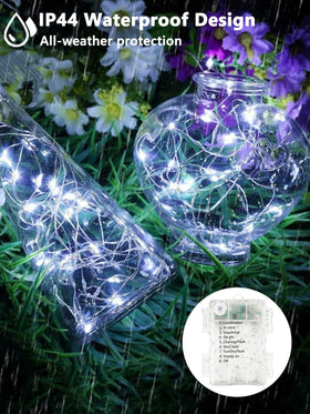 Albelt IP44 waterproof battery box lights ideal for year-round outdoor use.