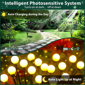 Albelt solar panel and high-capacity battery extend nightly runtime.