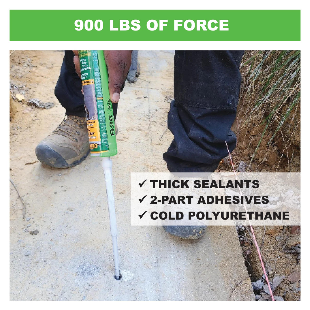 Albion B26 B-Line built-in cartridge puncture wire for quick setup.