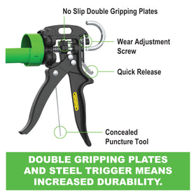 Albion B26 B-Line thrust of 900 lbf enables consistent sealant flow.