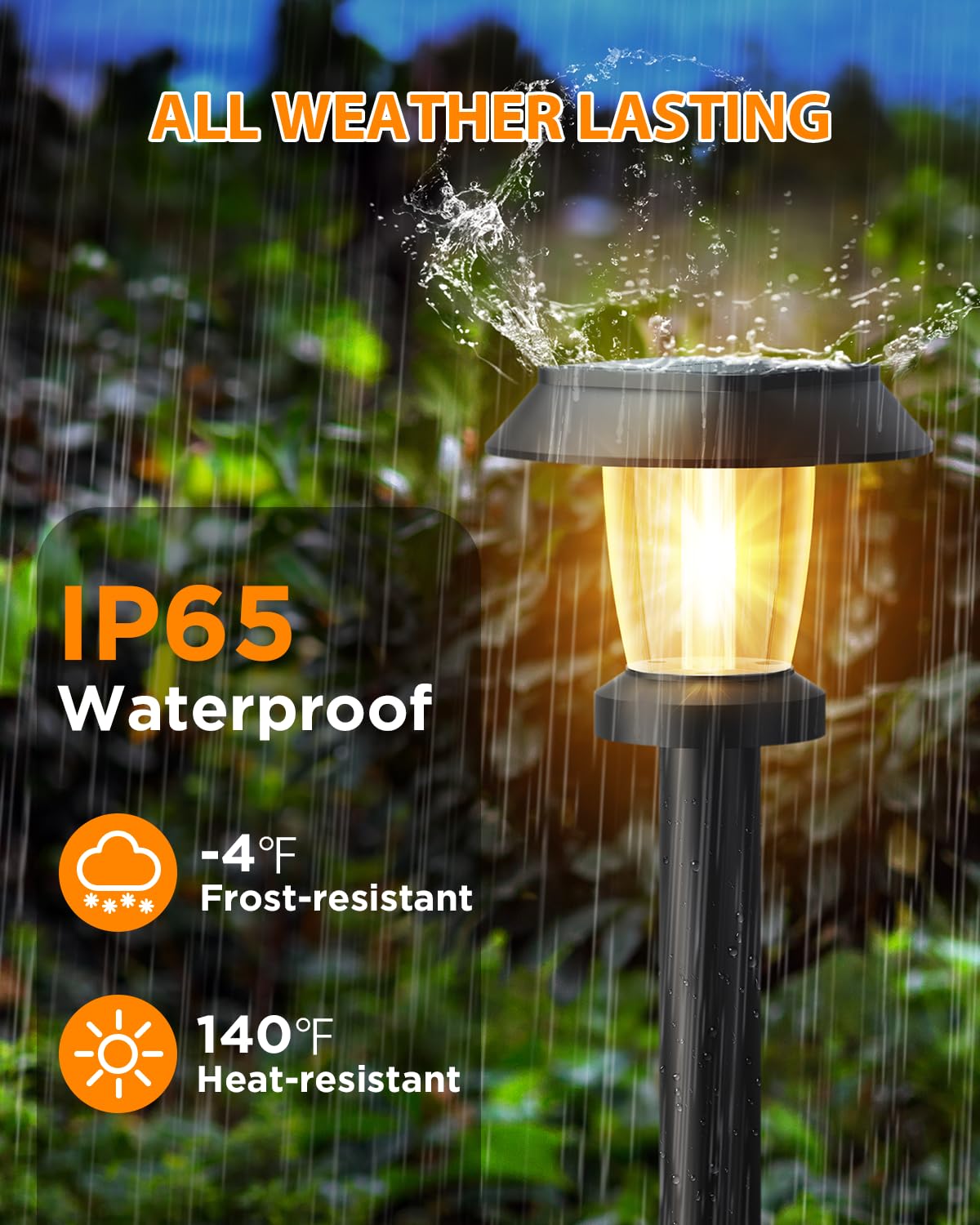 ALEPOD three-mode light lets you adjust brightness to suit occasions.