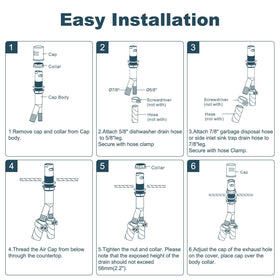 ALEASHA overflow-vent pair showcases preventing backflow in busy kitchens.