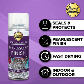 Aleene's sealer for ceramics with a clear protective coat