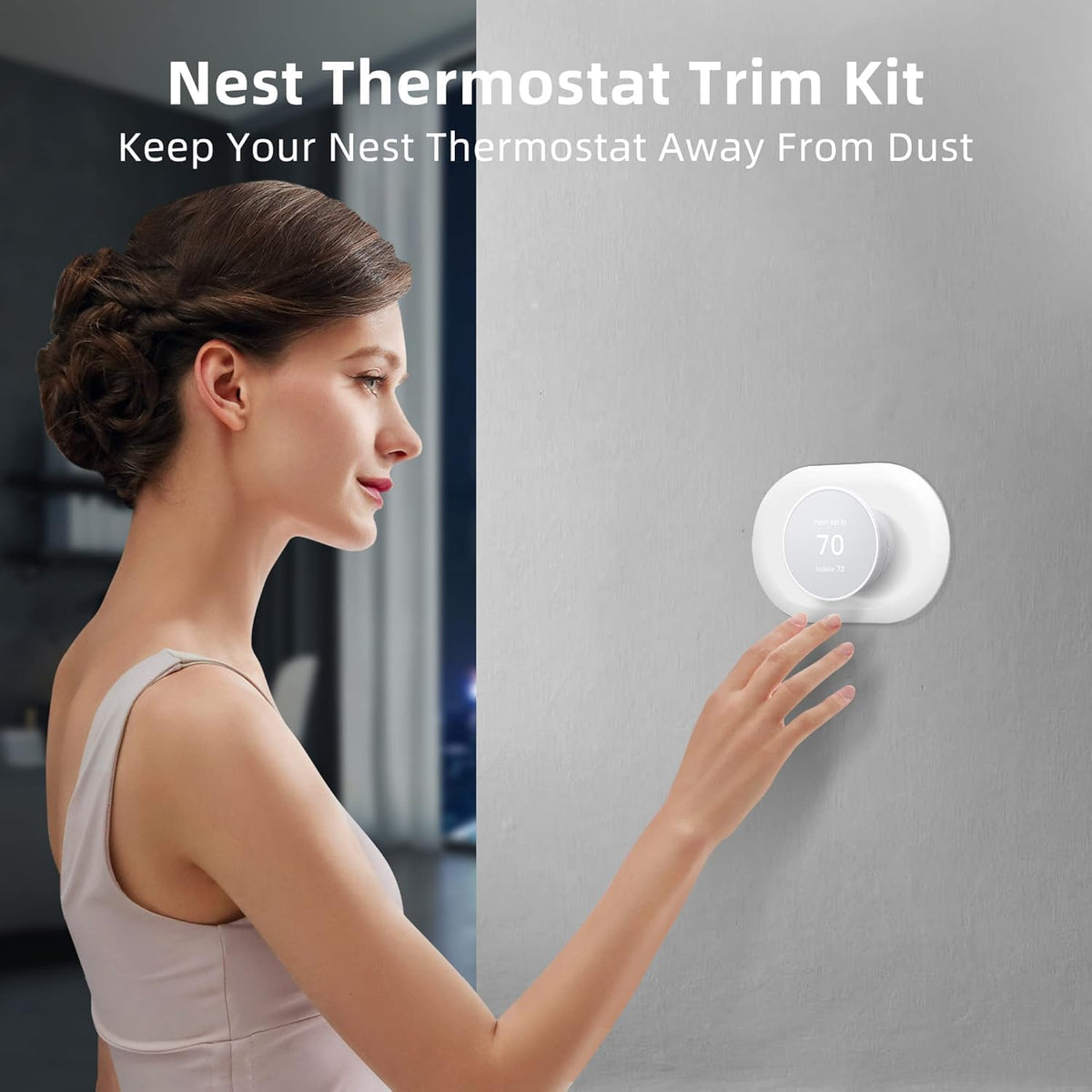 Alerktify Nest Snow wall plate with durable polycarbonate construction
