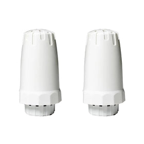 Alexapure water pitcher filter pack with two filters for cleaner, safer-tasting water.