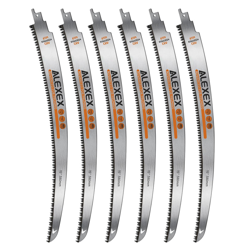 ALEXEX 15 inch blade with Japanese teeth for smooth wood cutting