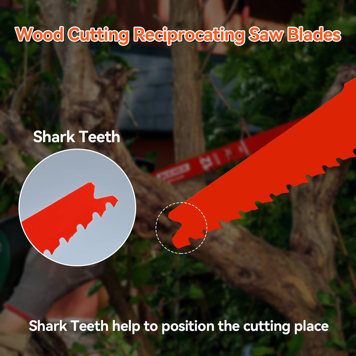 ALEXEX DS1212BW5 outdoor-trimming blade handles PVC and wood with ease.