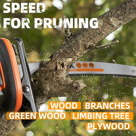 ALEXEX blade cutting wet and dry wood, logs and firewood scenarios