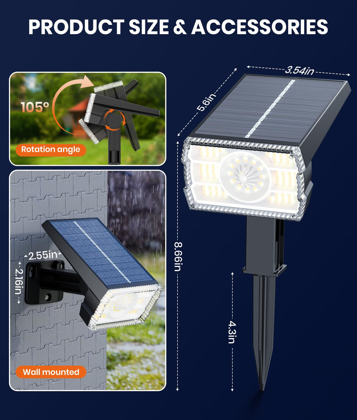 ALFIOT weatherproof IP67 design withstands rain and snow.