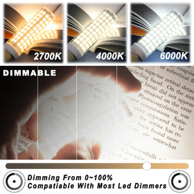 ALIDE E12 100W dimmable bulbs daylight 6000K display for clear white illumination