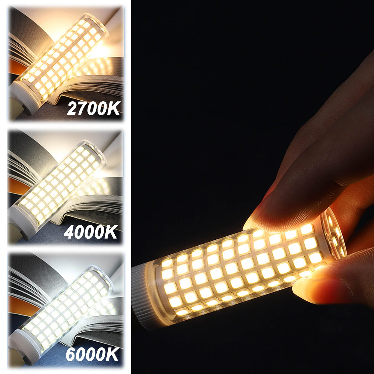 ALIDE E12 emits 2700K soft warm light with 82 CRI for cozy spaces.