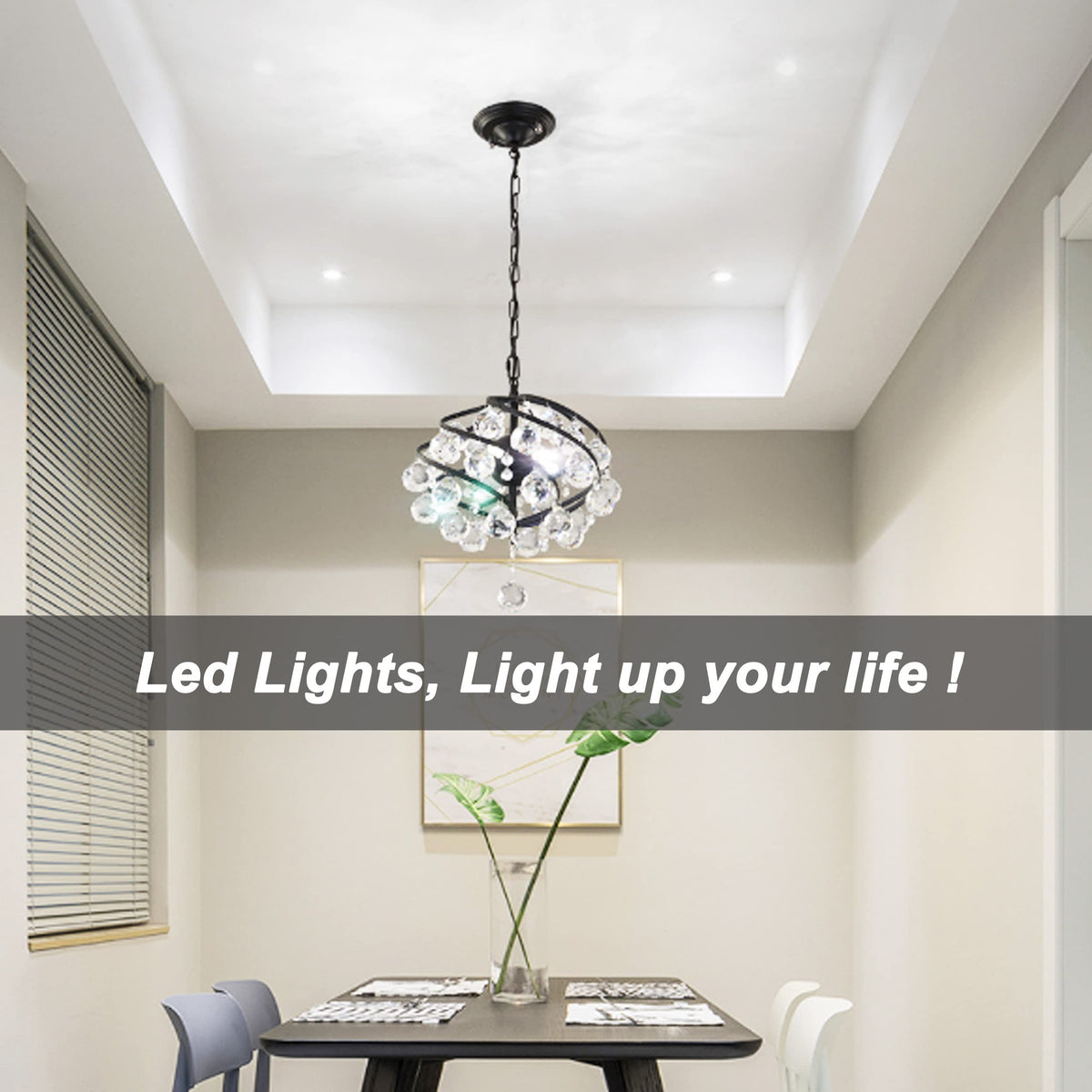 ALIDE E12 LED bulbs enhance living room ambiance with crisp light.