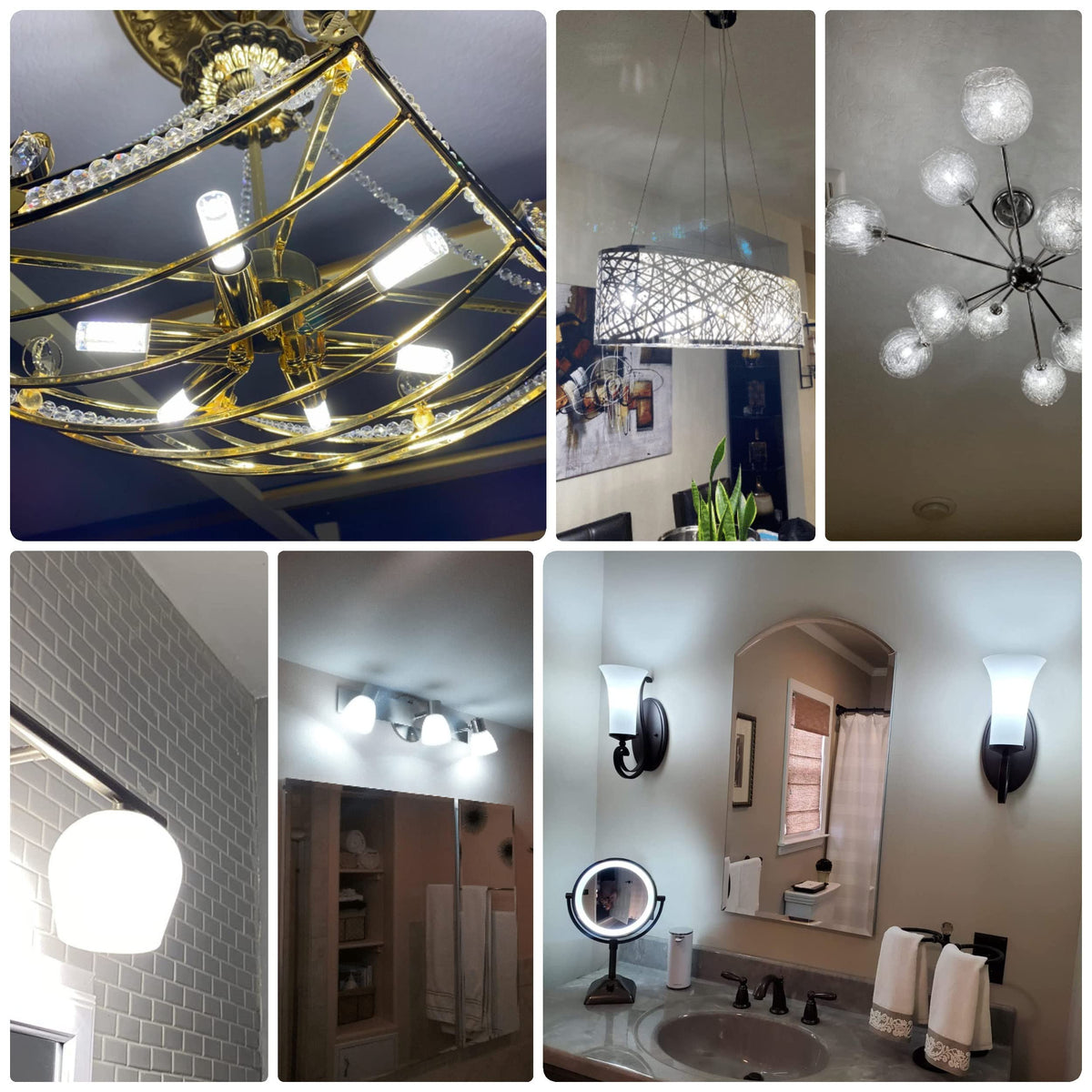 ALIDE E12 bulb suitable for indoor and covered outdoor fixtures