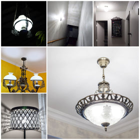 ALIDE E26 corn bulb wide 360° beam fills every corner