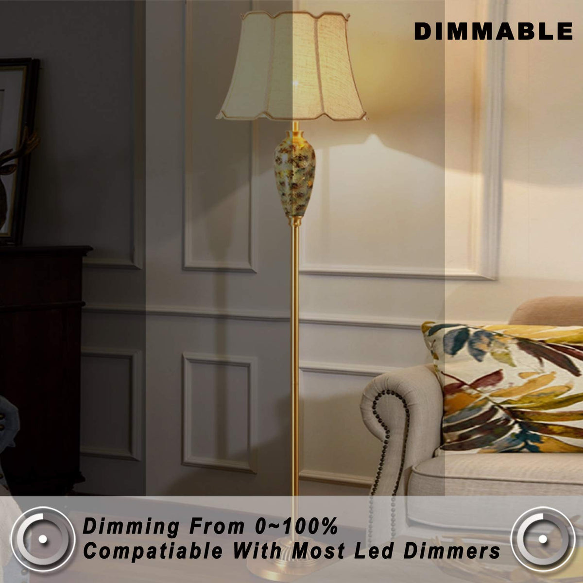 ALIDE G9 LED bulbs 360-degree beam for ambient room lighting