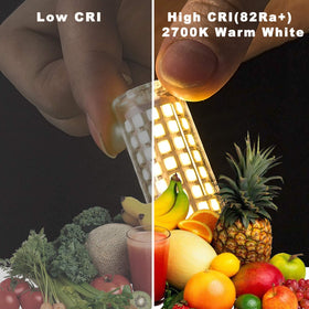 ALIDE G9 LED bulb fits chandeliers, sconces, and track lighting.