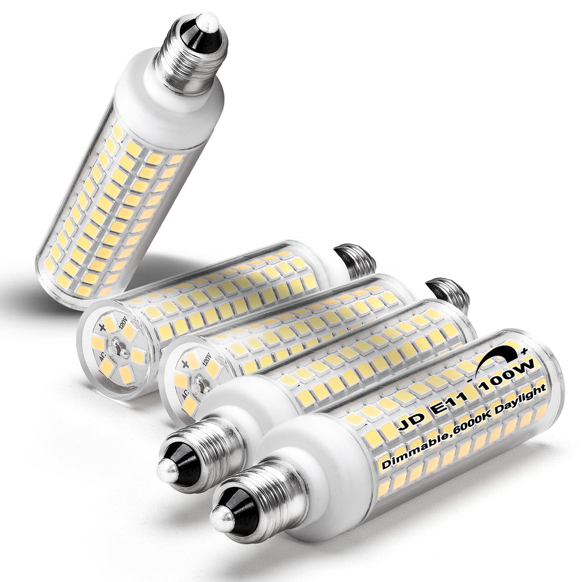 ALIDE JDE11 LED bulb dimmable close-up for chandelier lighting