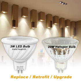ALIDE MR16 LED bulb 2700K soft white for cozy ambient lighting