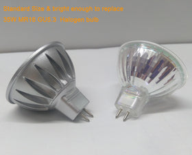 ALIDE MR16 LED bulbs provide 2700K soft warm white glow for cozy indoor lighting.