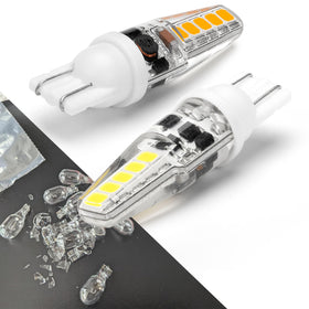 ALIDE T10/T5 LED wedge bulb for reverse light with compact fit.