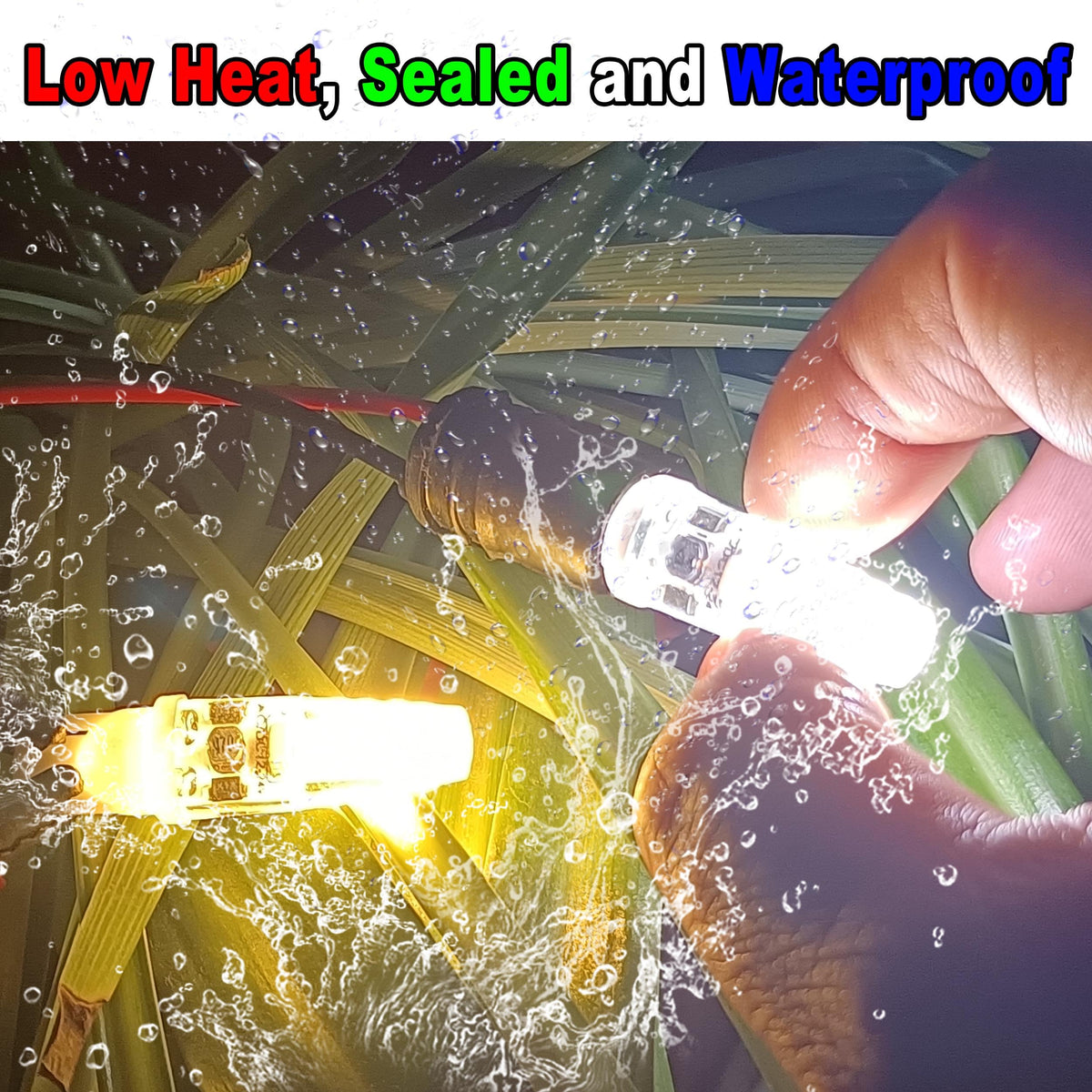 ALIDE T10/T5 wedge base bulb for compact fixtures, easy retrofit.