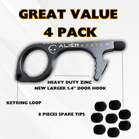 ALIEN SYSTEM bottle opener feature for quick beverages