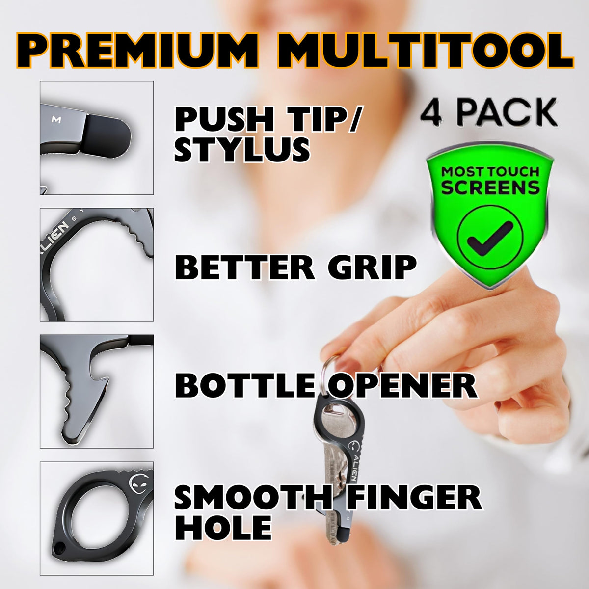 ALIEN SYSTEM button pusher helping elevator and ATM interactions
