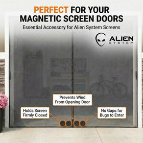 Alien System weights fit RV and camper screen doors.