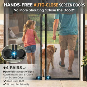 Alien System wind-resistant weights keep doors closed outdoors.