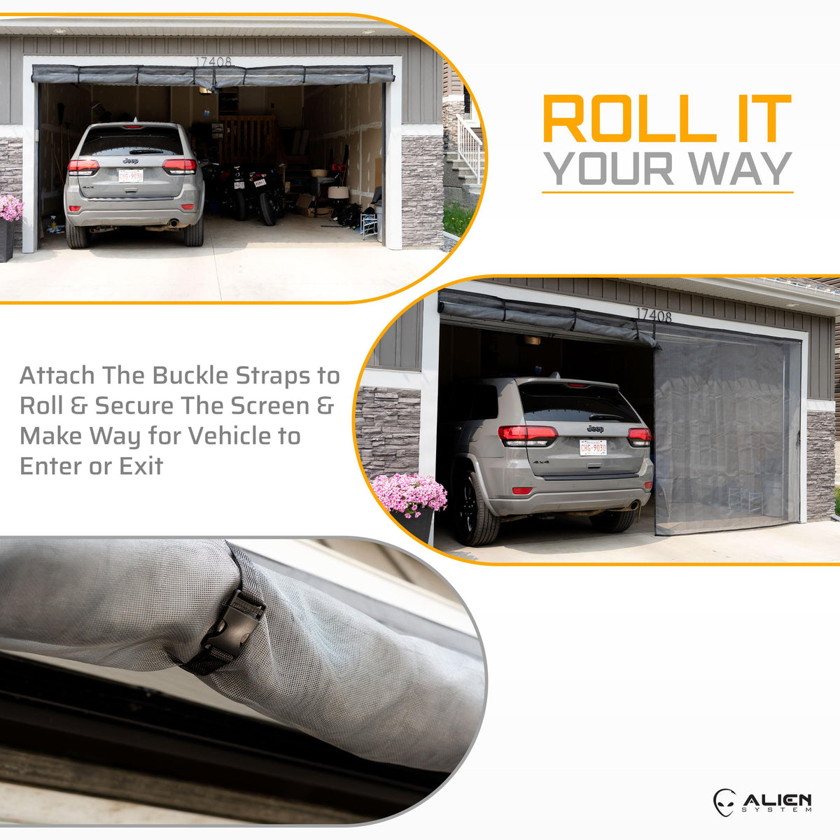 Alien System porch and patio use shows versatile screening for breezy outdoor spaces