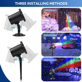 Alinkey remote-controlled RGB projector allows easy color and pattern changes