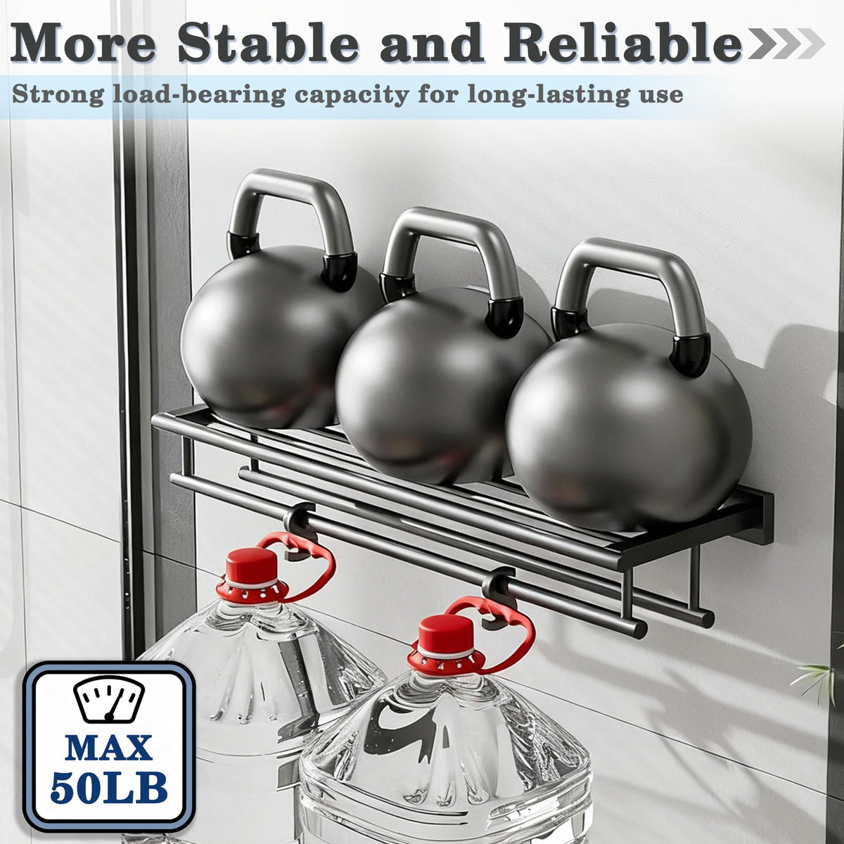 Alise easy installation with included hardware makes mounting quick and secure.