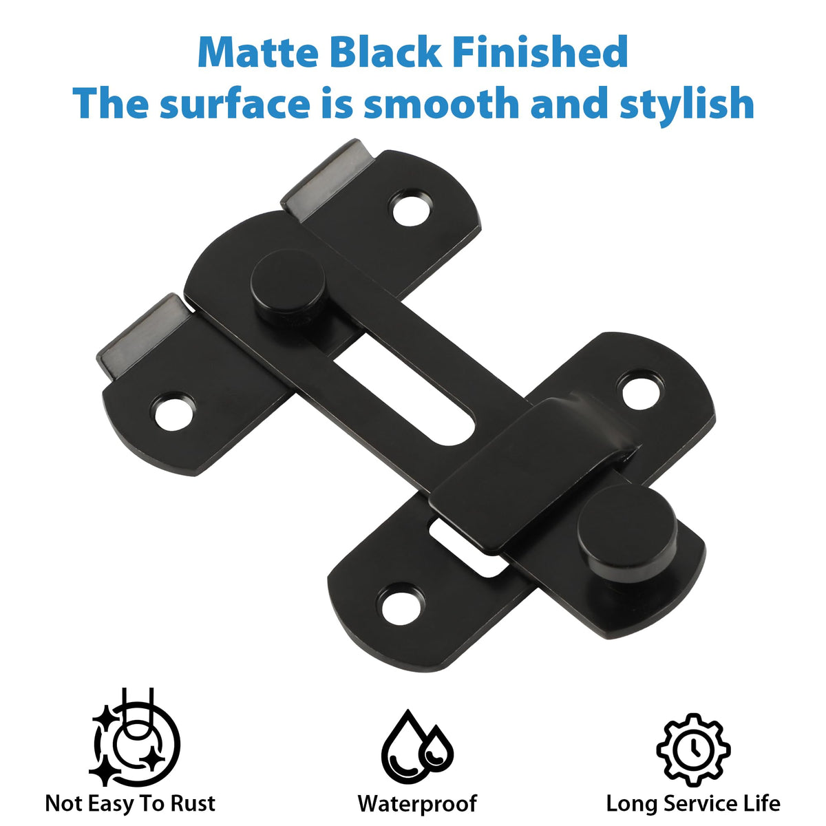 Alise SUS304 stainless steel gate hardware designed for outdoor use