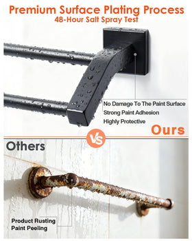 Thickened steel construction resists bending over time