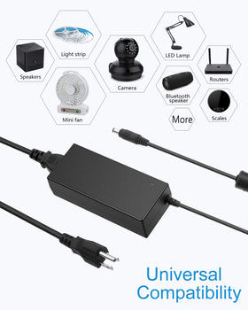 ALITOVE 36V power supply LED-strip setup example in use