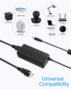 ALITOVE 5V 10A power supply compact and space-saving enclosure.