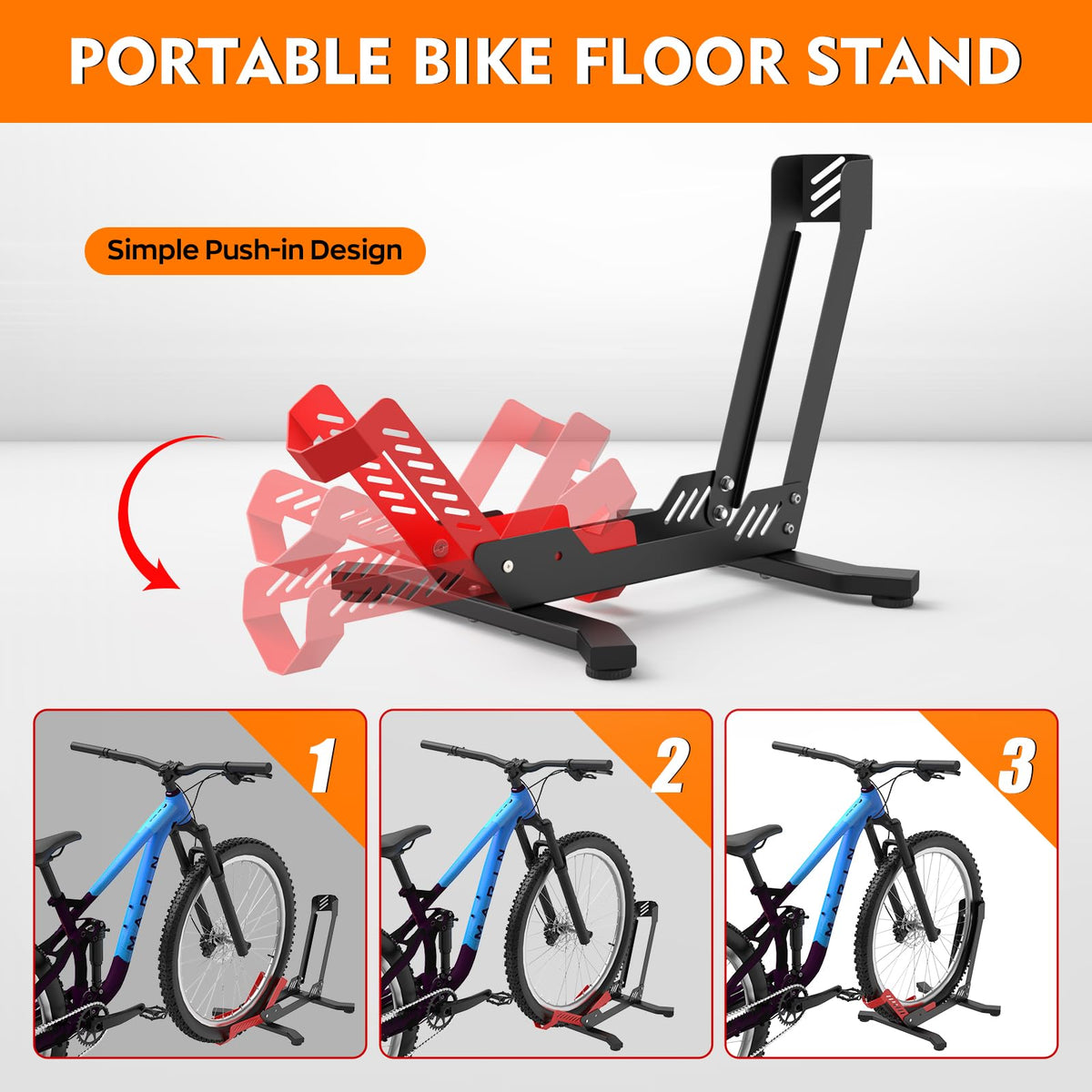 ALIXUEQIN bike stand assembly pack with included hardware
