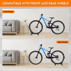 ALIXUEQIN fits 24 to 29 inch bikes and tires up to 3.5 inches