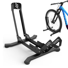 ALIXUEQIN bike stand floor securing the front wheel for stable upright parking