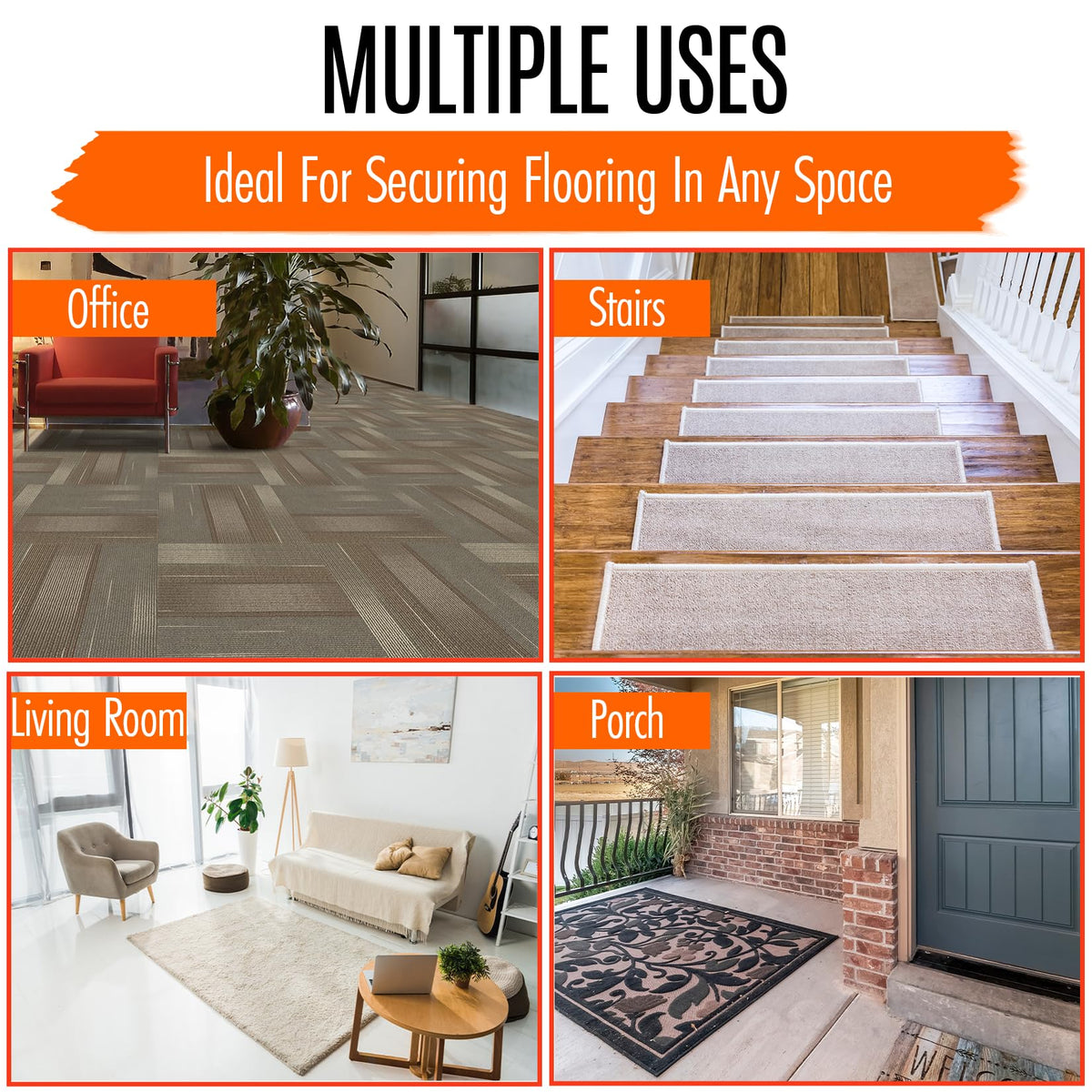 All Flooring Now simple DIY installation with roll press and cut steps