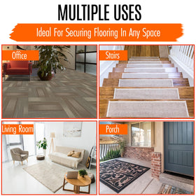All Flooring Now simple DIY installation with roll press and cut steps
