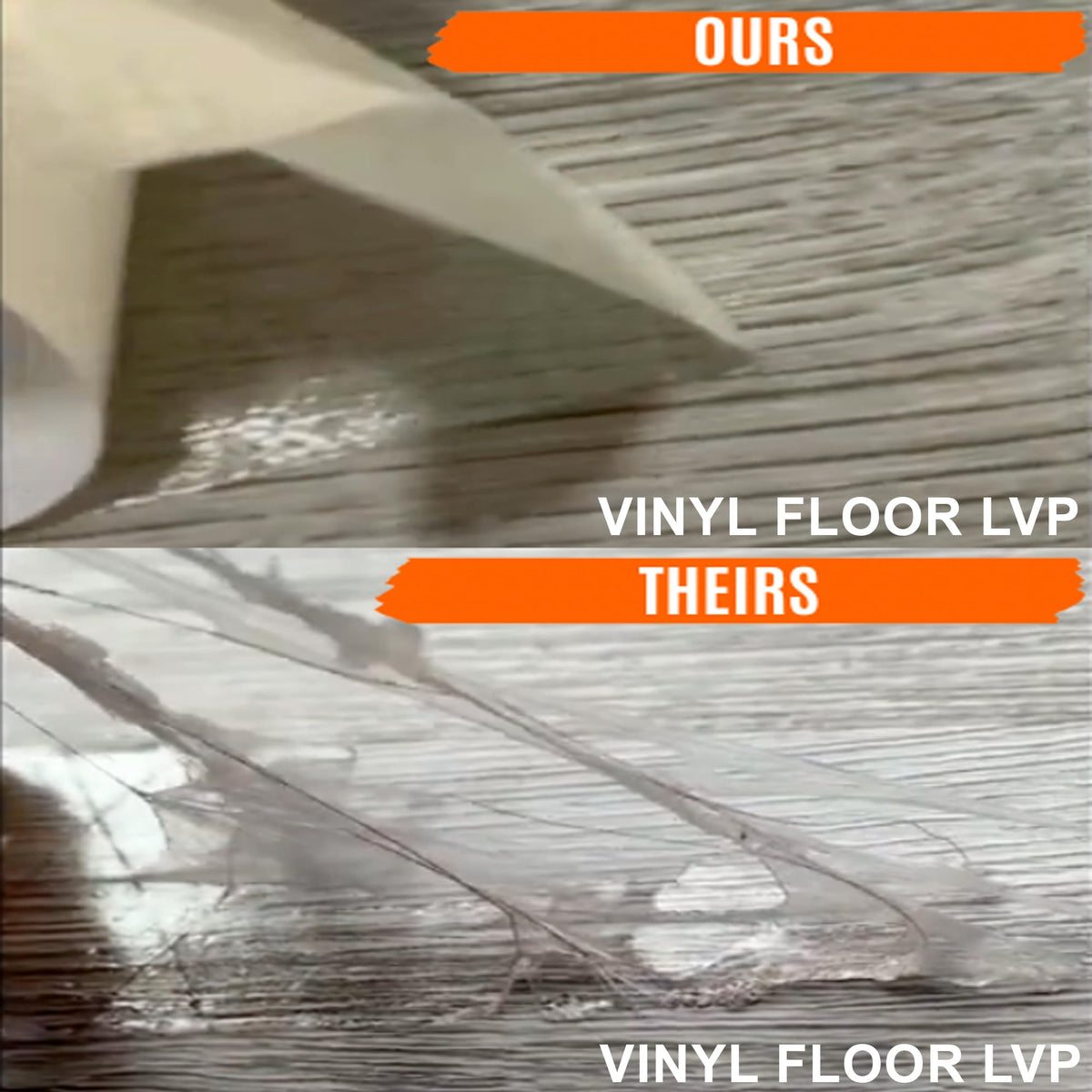All Flooring Now temperature-rated tape works in extreme temperatures