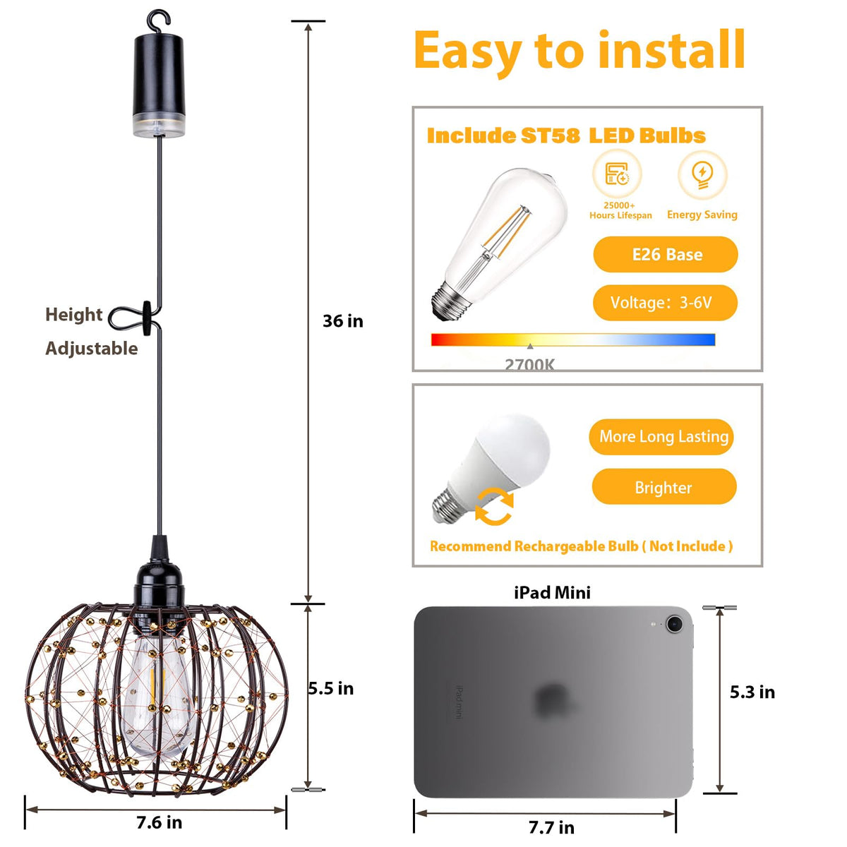 ALL FORTUNE wireless installation enables quick patio setup.