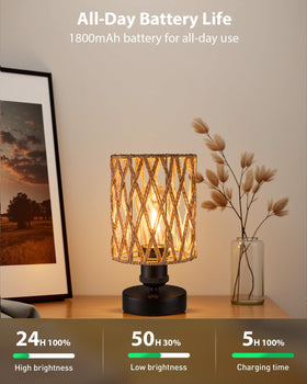 ALL FORTUNE living room lamp for bedroom soft glow