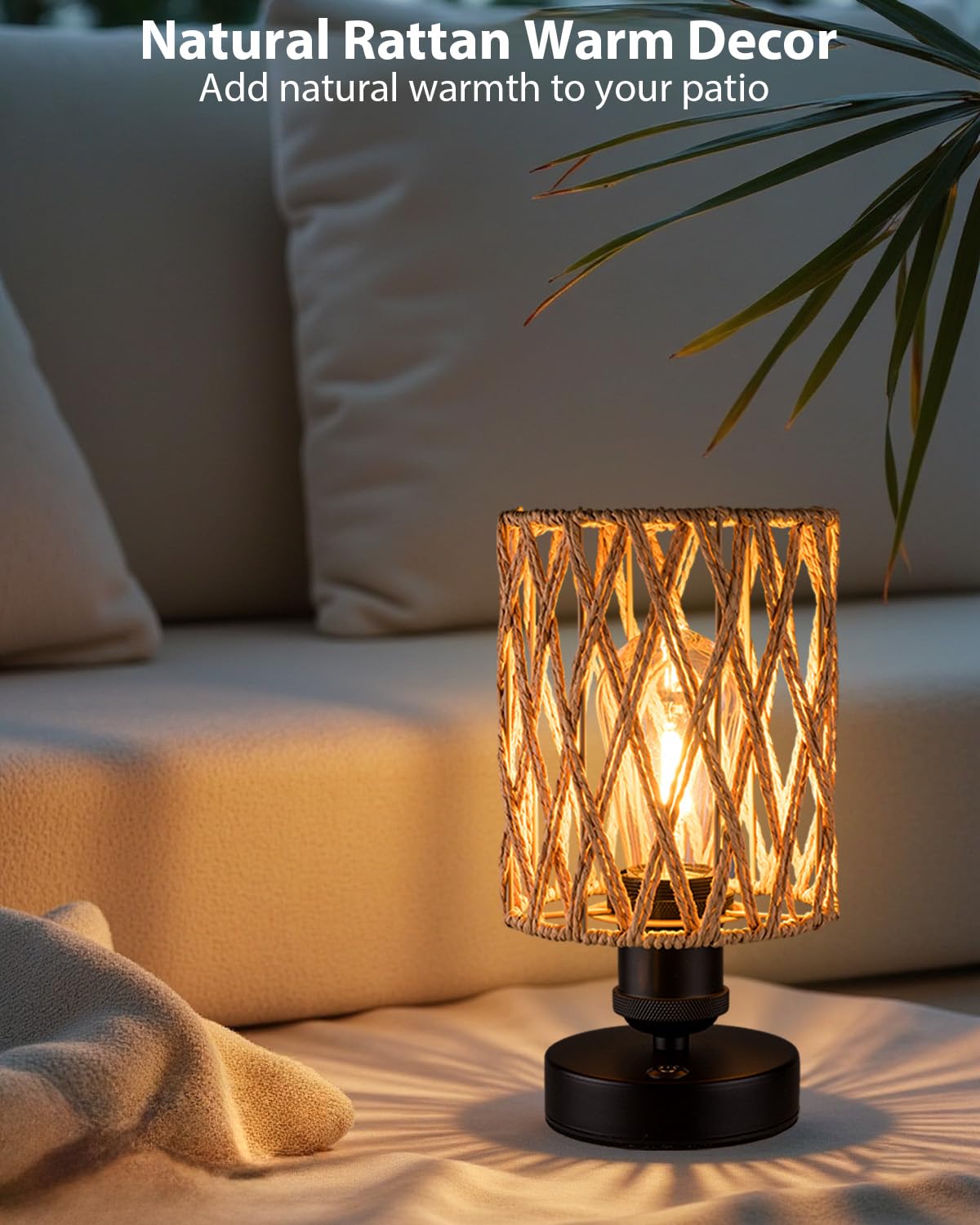 ALL FORTUNE set of 2 lamps suitable indoors and outdoors
