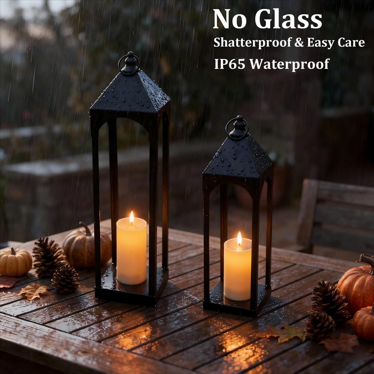 ALL FORTUNE steady-on mode lantern for consistent outdoor illumination
