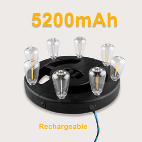 ALL FORTUNE umbrella light with 3 brightness levels lets you tailor ambiance.